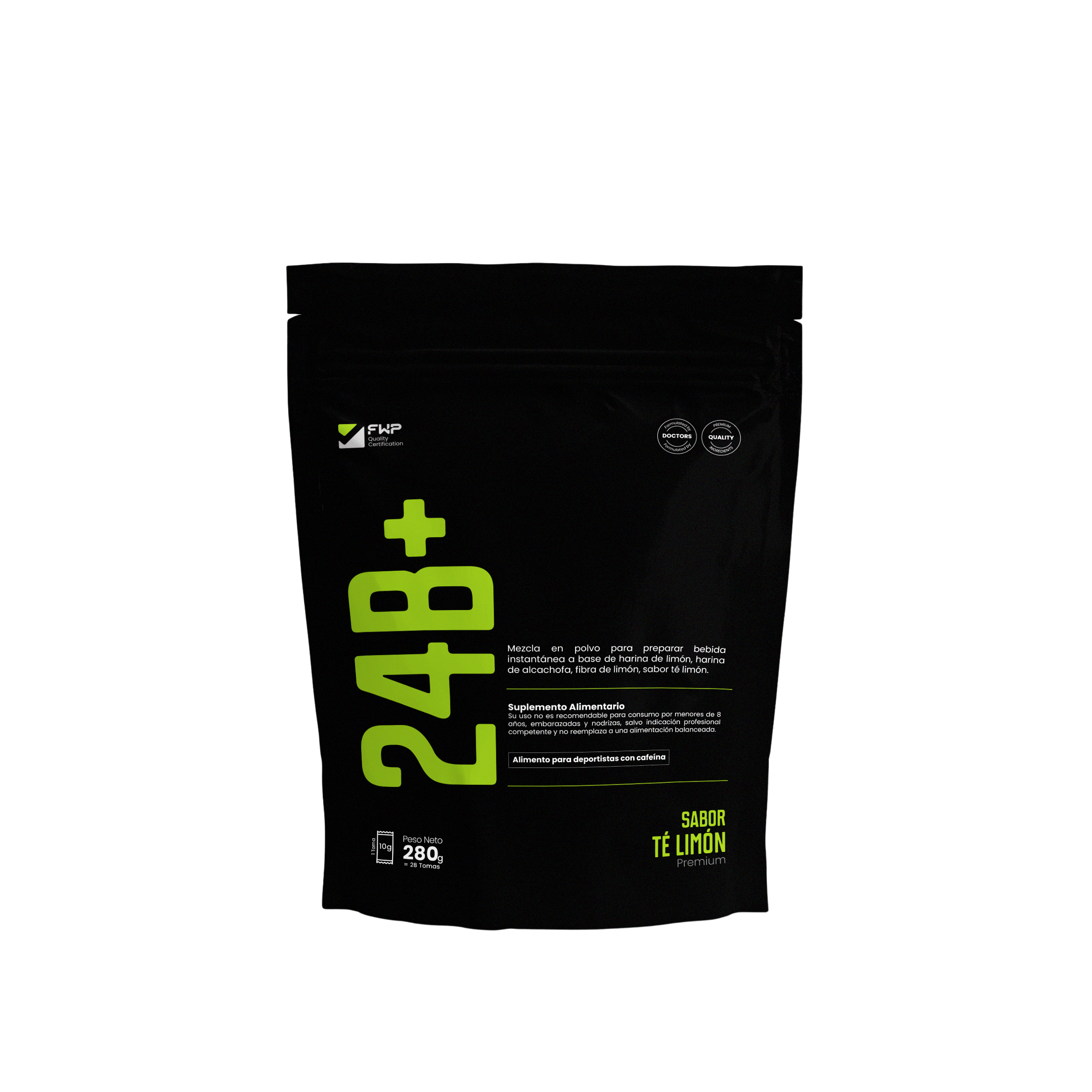 24B en sachets sabor té limón